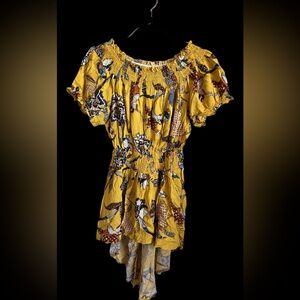 NWOT New Look High Low Blouse 1X